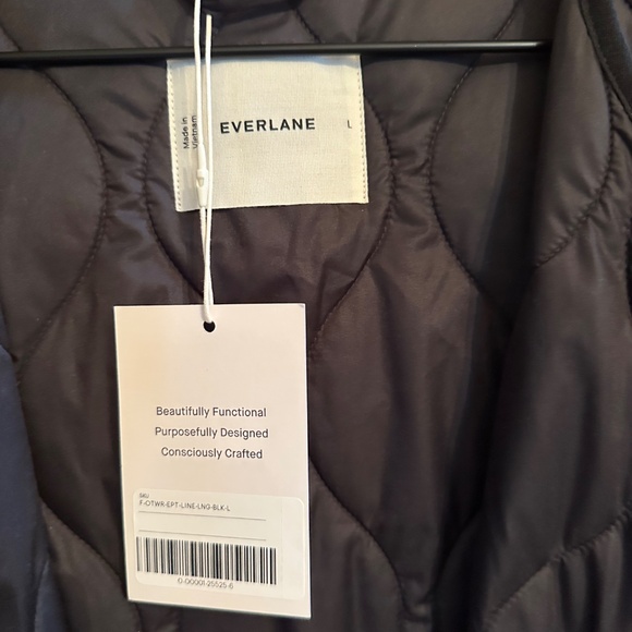 BRAND NEW Everlane Quilted Liner Coat - Picture 2 of 3